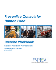 FSPCA Exercise Workbook V2.0